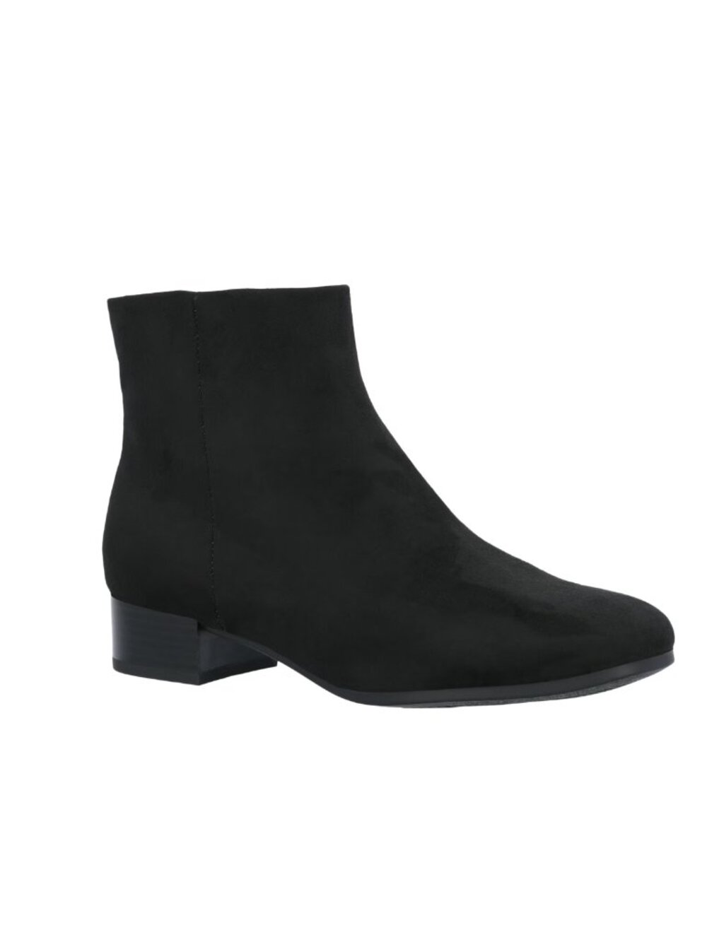 Time and Tru Women's Faux Suede Ankle Boots